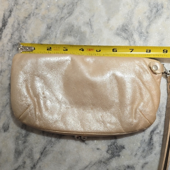 HOBO International Champagne Wristlet Clutch - Picture 8 of 17